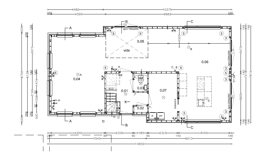 Plattegrond Begane grond