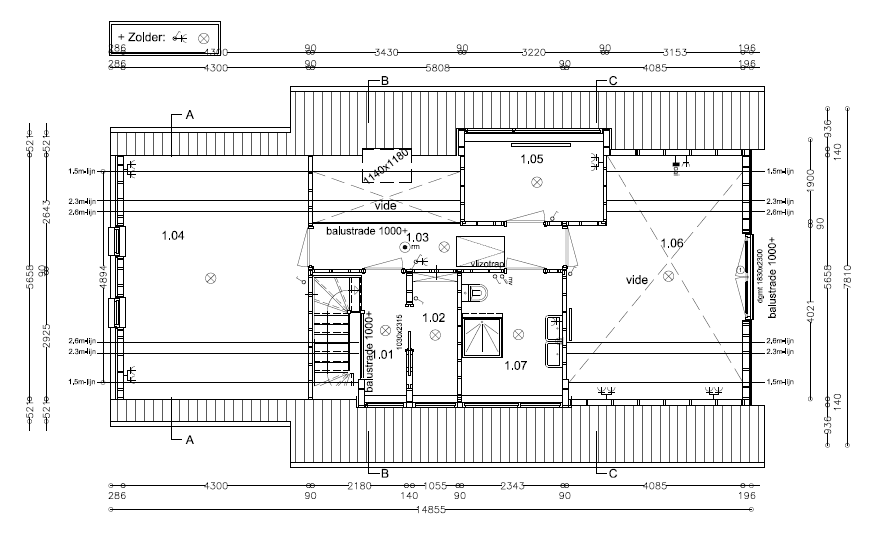 Plattegrond Verdieping
